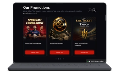 CoinPoker Kasino innlogging